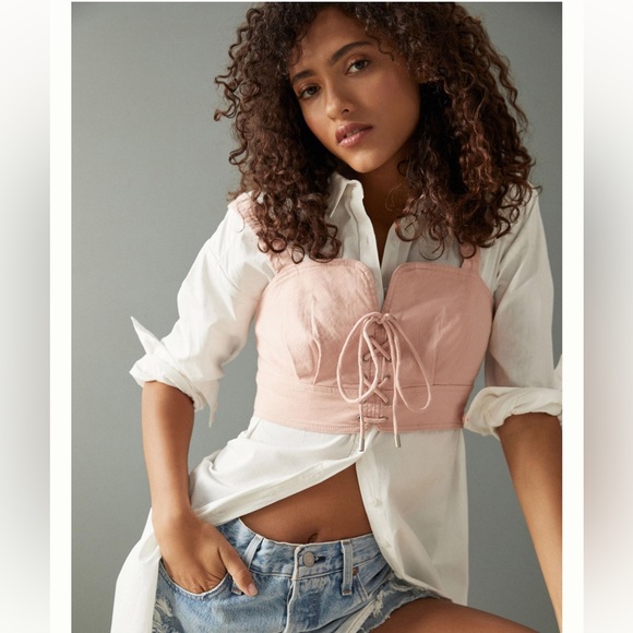 Anthropologie KRISSY CROPPED PANT SET - Picture 4 of 9